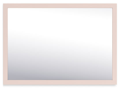 Cape Furniture Outlet - Ashley Furniture - Wistenpine Bedroom - Bedroom Mirror / Blush - B1323-36