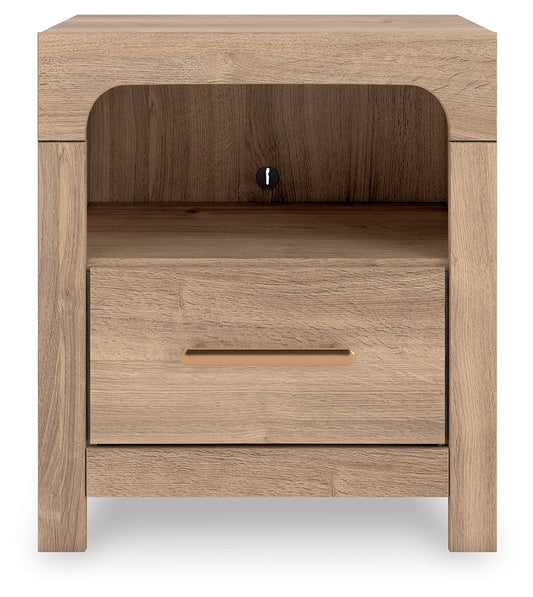 Cape Furniture Outlet - Ashley Furniture - Kinlanni Bedroom - One Drawer Night Stand - PCB1360-91