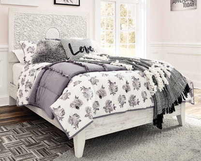 Cape Furniture Outlet - Ashley Furniture - Paxberry Bedroom - Dresser and Mirror / Whitewash - B181B8