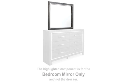 Cape Furniture Outlet - Ashley Furniture - Lodanna Bedroom - Bedroom Mirror / Gray - B214-36