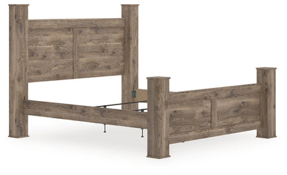 Cape Furniture Outlet - Ashley Furniture - Rusticott Bedroom - Dresser and Mirror / Brown - PCB2260B1