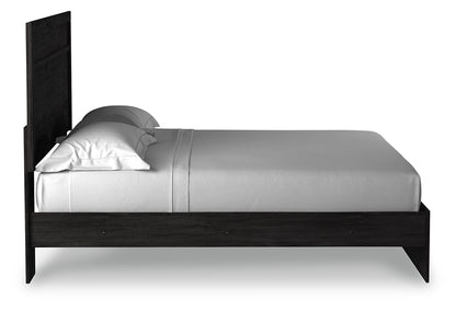 Belachime King Panel Bed, Dresser, Mirror, Chest and Nightstand