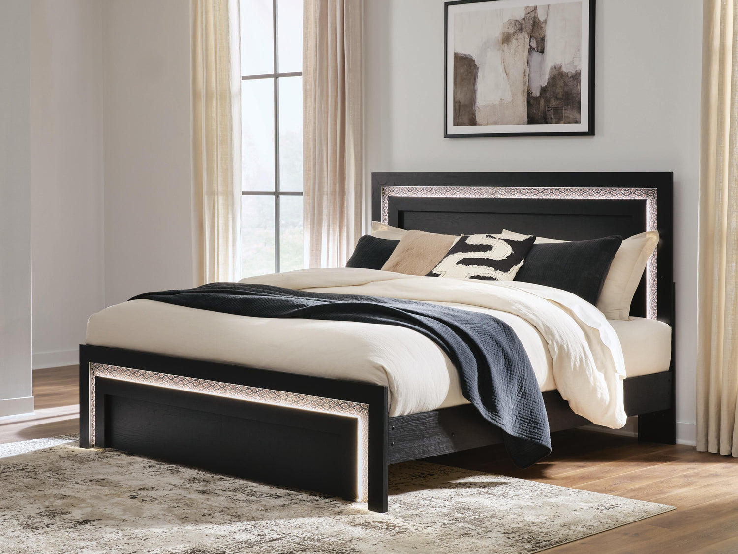 Cape Furniture Outlet - Ashley Furniture - Brizmore Bedroom - King Panel Bed - PCB2611B17