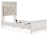 King Panel Bookcase Bed
