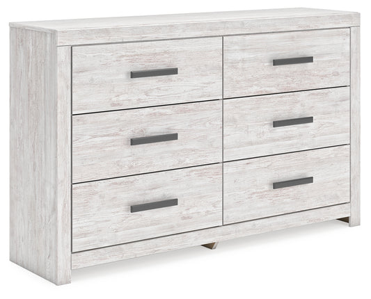 Cape Furniture Outlet - Ashley Furniture - Cayboni Bedroom - King Panel Bed / Whitewash - B3788B7