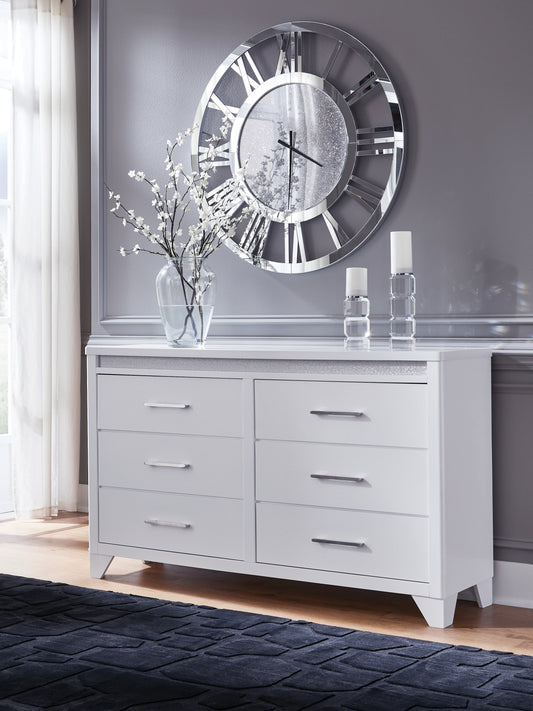 Cape Furniture Outlet - Ashley Furniture - Jarlee Bedroom - Two Drawer Night Stand / White - PCB392-92