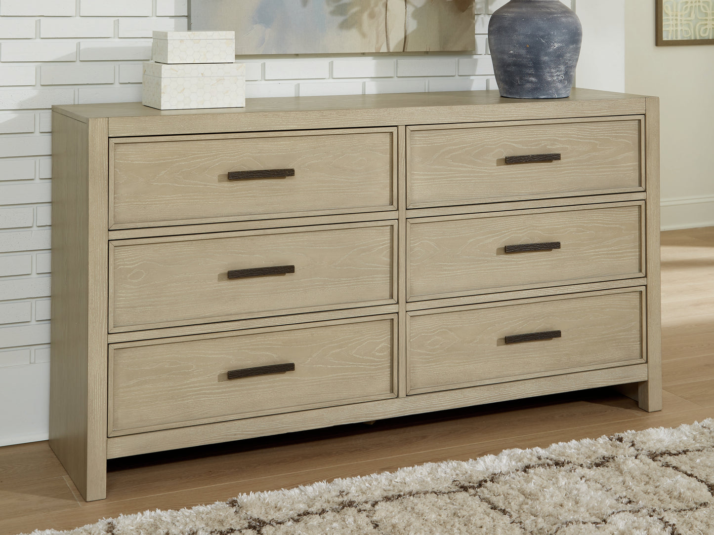 Cape Furniture Outlet - Ashley Furniture - Calmoro Bedroom - Dresser / Gray - B602-31