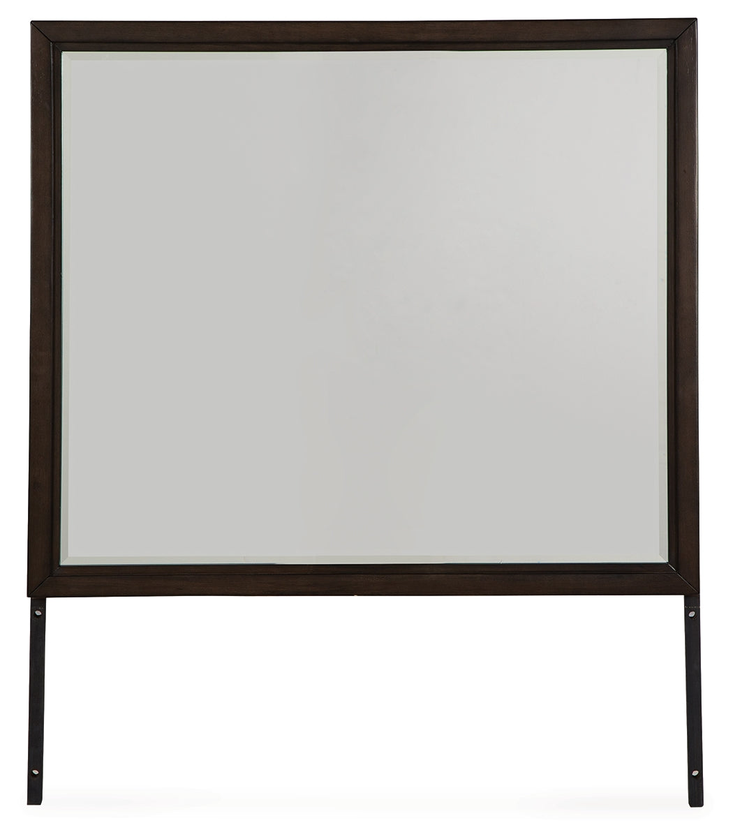 Cape Furniture Outlet - Ashley Furniture - Neymorton Bedroom - Bedroom Mirror / Dark Grayish Brown - B618-36