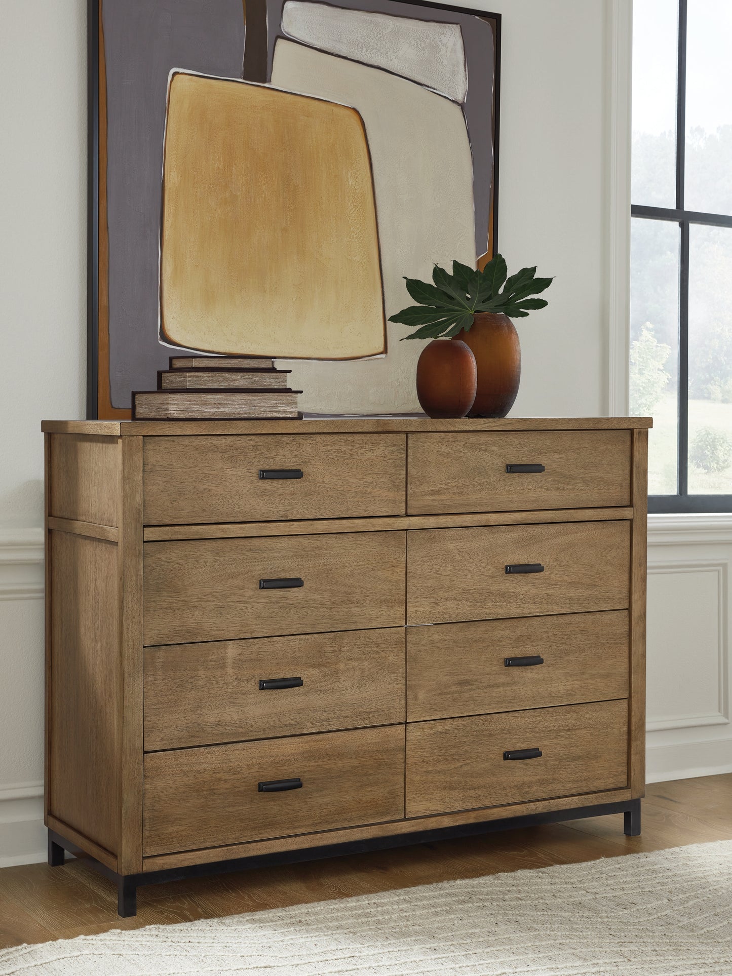 Cape Furniture Outlet - Ashley Furniture - Tomtyn Bedroom - Dresser / Light Brown - B622-31