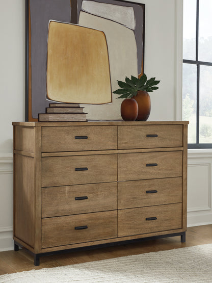 Cape Furniture Outlet - Ashley Furniture - Tomtyn Bedroom - Dresser / Light Brown - B622-31