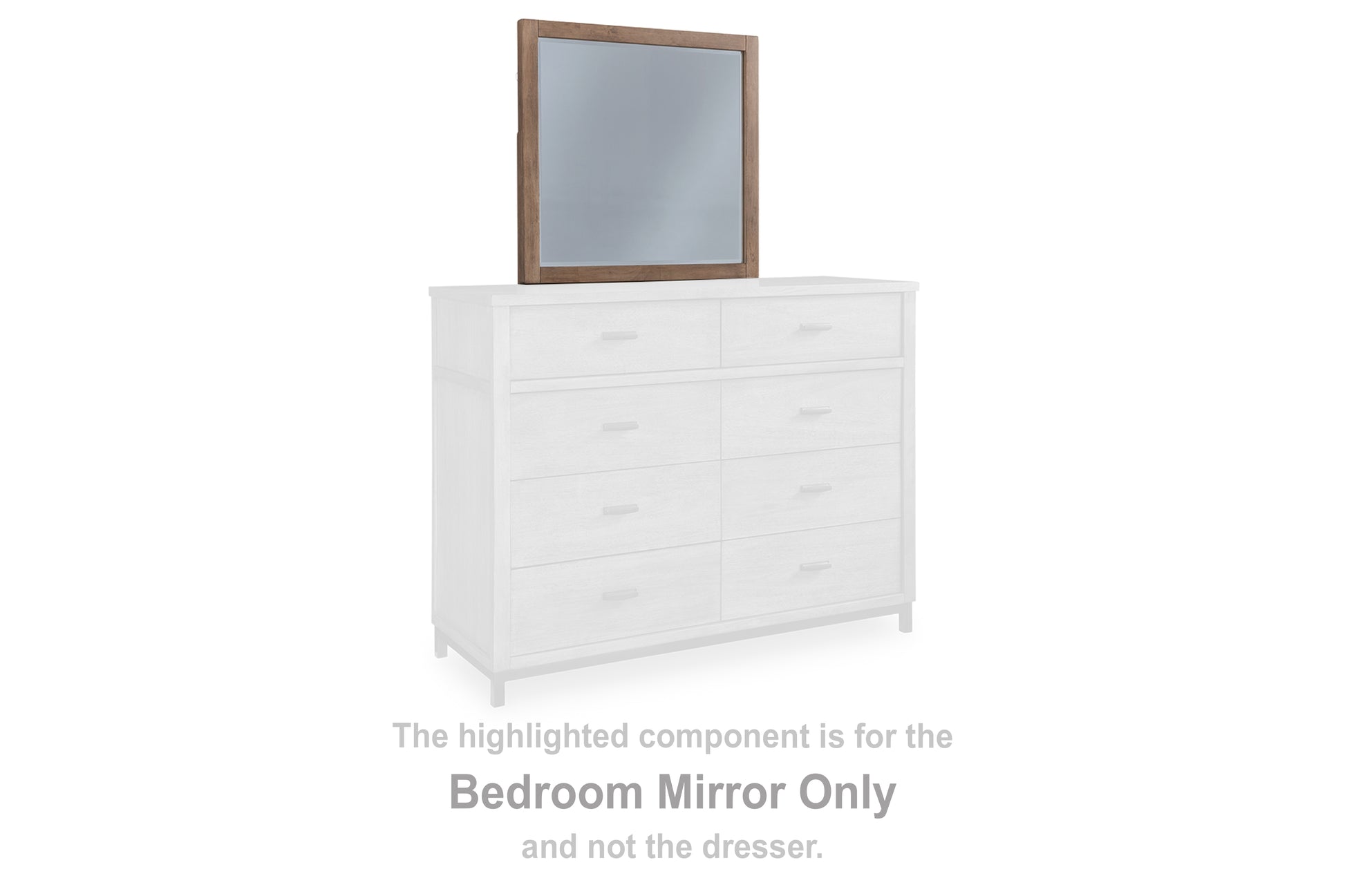 Cape Furniture Outlet - Ashley Furniture - Tomtyn Bedroom - Bedroom Mirror / Light Brown - B622-36