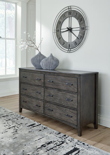 Cape Furniture Outlet - Ashley Furniture - Montillan Bedroom - Dresser / Grayish Brown - B651-31
