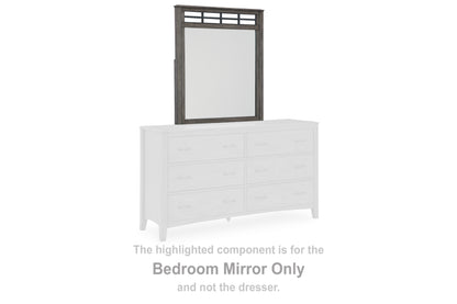 Cape Furniture Outlet - Ashley Furniture - Montillan Bedroom - Bedroom Mirror / Grayish Brown - B651-36