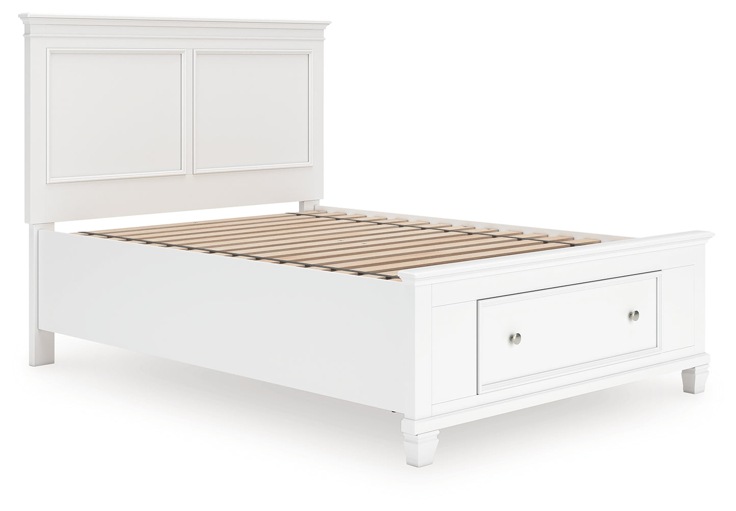 Cape Furniture Outlet - Ashley Furniture - Fortman Bedroom - Full Panel Storage Bed / White - B680B25