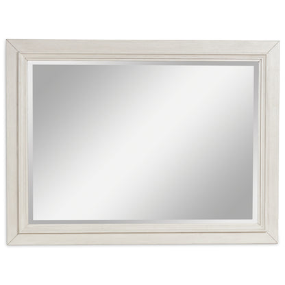 Cape Furniture Outlet - Ashley Furniture - Shaybrock Bedroom - Bedroom Mirror / Antique White/Brown - B683-36