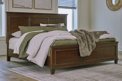 Cape Furniture Outlet - Ashley Furniture - Danabrin Bedroom - California King Panel Bed / Brown - B685B5