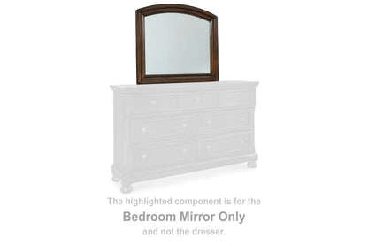 Cape Furniture Outlet - Ashley Furniture - Porter Bedroom - Bedroom Mirror / Rustic Brown - B697-36