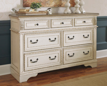 Cape Furniture Outlet - Ashley Furniture - Realyn Bedroom - Dresser / Two-tone - B743-31