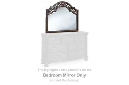 Cape Furniture Outlet - Ashley Furniture - Lavinton Bedroom - Bedroom Mirror / Brown - B764-36