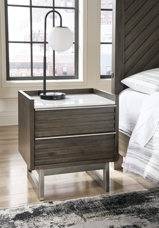 Cape Furniture Outlet - Ashley Furniture - Arkenton Bedroom - Dresser / Grayish Brown/White - B786-31