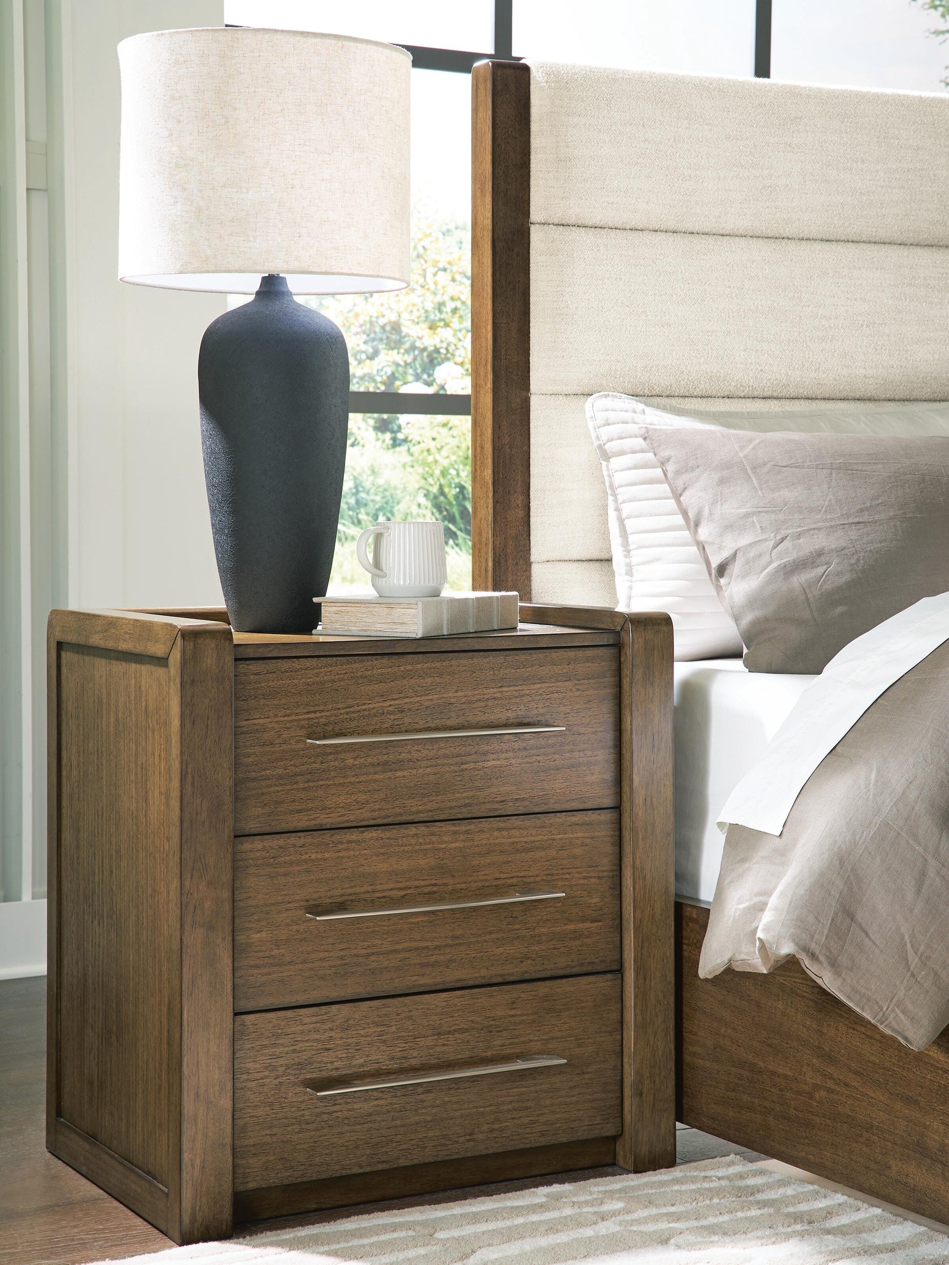 Cape Furniture Outlet - Ashley Furniture - Marxmore Bedroom - Three Drawer Night Stand - B863-93