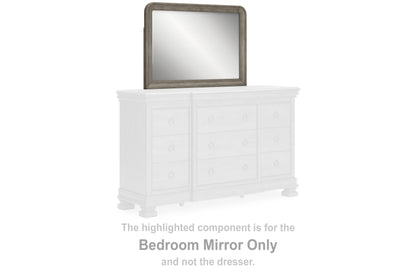 Cape Furniture Outlet - Ashley Furniture - Lexorne Bedroom - Bedroom Mirror / Gray - B924-36