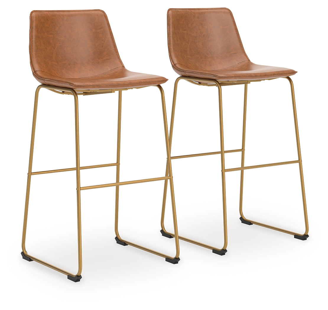Cape Furniture Outlet - Ashley Furniture - Ciabori Dining Room - Bar Height Barstool (Set of 2) / Multi - PCD373-230X2