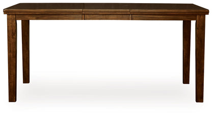 Cape Furniture Outlet - Ashley Furniture - Ralene Dining Room - DRM Counter Butterfly EXT TBL / Medium Brown - D594-32