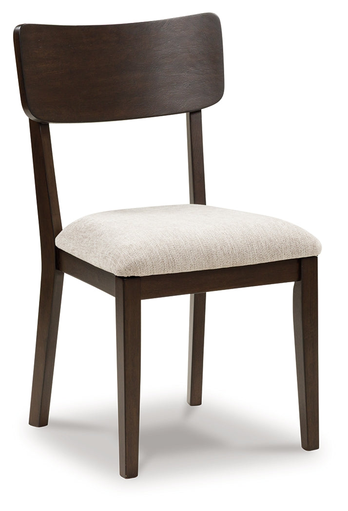 Cape Furniture Outlet - Ashley Furniture - Mallenette Dining Chair - Dining UPH Side Chair (Set of 2) / Merlot - PCD607-07