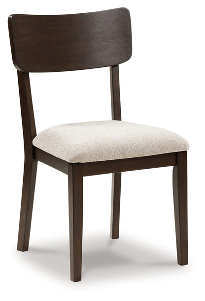 Cape Furniture Outlet - Ashley Furniture - Mallenette Dining Chair - Dining UPH Side Chair (Set of 2) / Merlot - PCD607-07