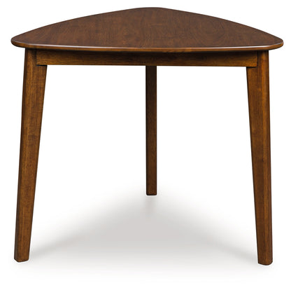Cape Furniture Outlet - Ashley Furniture - Tameride Dining Table - Triangle Dining Room Table / Brown - PCD609-16