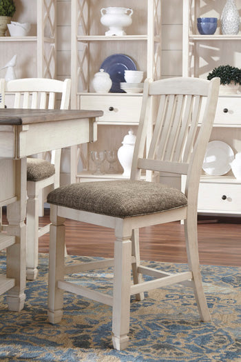 Cape Furniture Outlet - Ashley Furniture - Bolanburg Dining Room - Counter Height Bar Stool (Set of 2) / Two-tone - D647-124X2