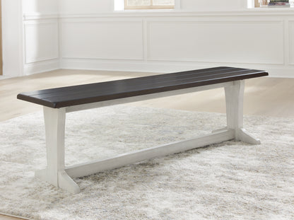 Cape Furniture Outlet - Ashley Furniture - Darborn Dining Room - Dining Table / Gray/Brown / 40"W x 78"D x 30"H - D796D3
