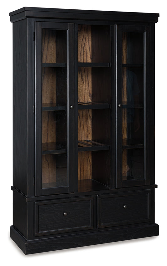 Cape Furniture Outlet - Ashley Furniture - Greddinton Curio - Curio / Black/Brown - PCD824-186