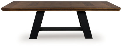 Cape Furniture Outlet - Ashley Furniture - Greddinton Dining Extension Table - Dining Extension Table / Brown/Black - PCD824D11
