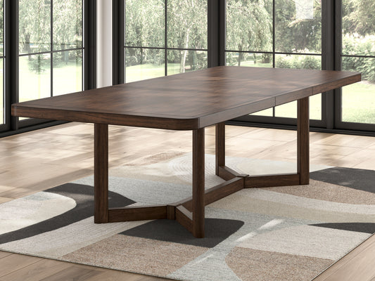 Cape Furniture Outlet - Ashley Furniture - Dilenno Dining Extension Table - RECT Dining Room EXT Table / Dark Brown - PCD857-35