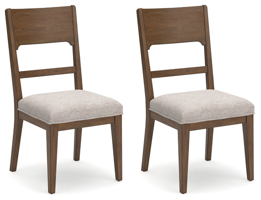 Cape Furniture Outlet - Ashley Furniture - Cabalynn Dining Room - Counter Height Barstool (Set of 2) / Light Brown - D974-124X2
