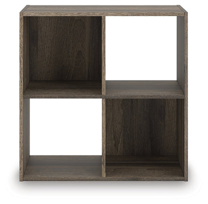 Cape Furniture Outlet - Ashley Furniture - Shallifer Four Cube Organizer - Four Cube Organizer / Brown - EA1104-2X2