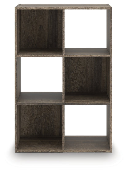 Cape Furniture Outlet - Ashley Furniture - Shallifer Six Cube Organizer - Six Cube Organizer / Brown - EA1104-3X2
