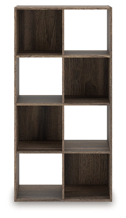 Cape Furniture Outlet - Ashley Furniture - Shallifer Eight Cube Organizer - Eight Cube Organizer / Brown - EA1104-4X2