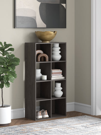Cape Furniture Outlet - Ashley Furniture - Piperton Eight Cube Organizer - Eight Cube Organizer / Charcoal - EA5514-4X2