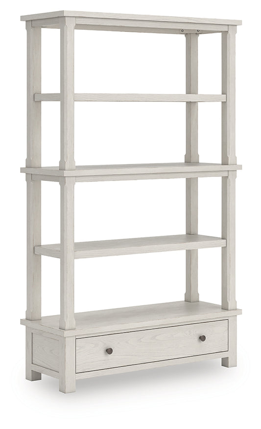 Cape Furniture Outlet - Ashley Furniture - Robbinsdale Bookcase - Bookcase / Antique White - H742-70