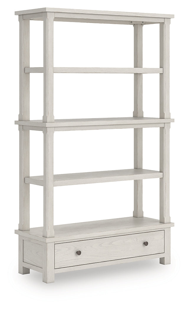 Cape Furniture Outlet - Ashley Furniture - Robbinsdale Bookcase - Bookcase / Antique White - H742-70