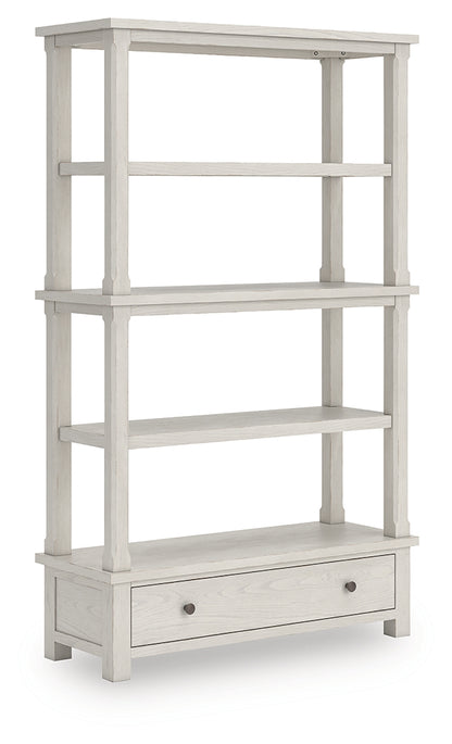 Cape Furniture Outlet - Ashley Furniture - Robbinsdale Bookcase - Bookcase / Antique White - H742-70