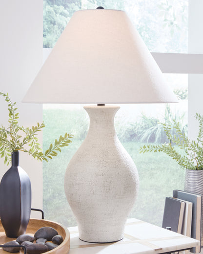 Cape Furniture Outlet - Ashley Furniture - Ashbend Lighting - Ceramic Table Lamp (1/CN) - L100884