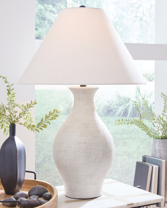 Cape Furniture Outlet - Ashley Furniture - Ashbend Lighting - Ceramic Table Lamp (1/CN) - L100884