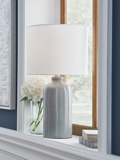 Cape Furniture Outlet - Ashley Furniture - Wimlow Lighting - Ceramic Table Lamp (1/CN) - L100924