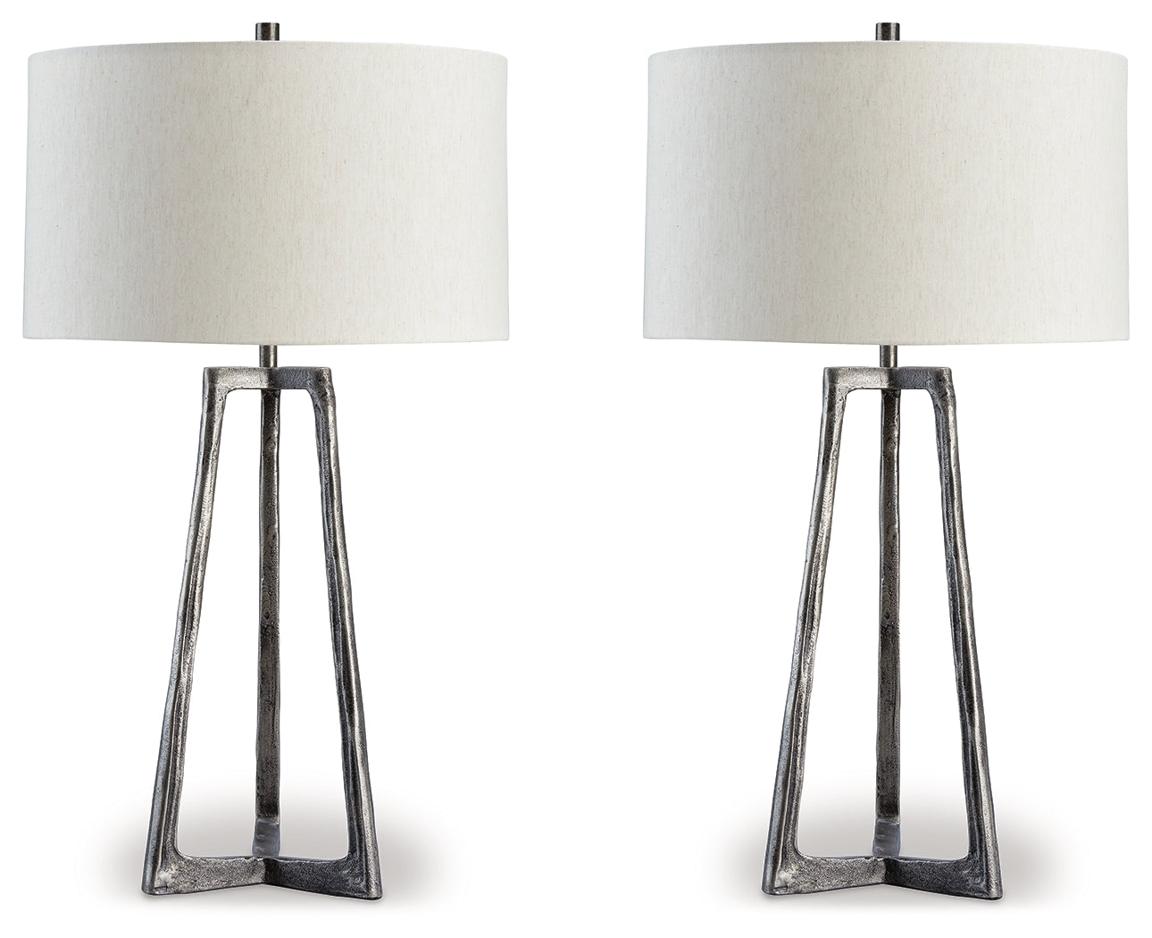 Cape Furniture Outlet - Ashley Furniture - Ryandale Lighting - Table Lamp (Set of 2) / Antique Pewter Finish - L208334X2