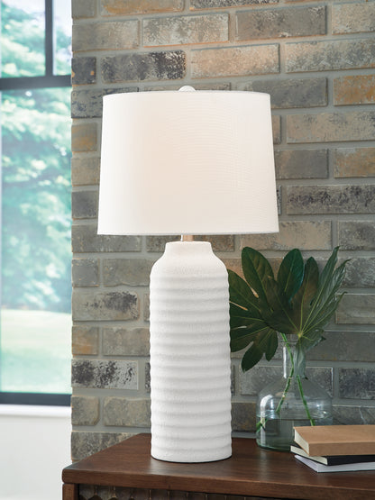 Cape Furniture Outlet - Ashley Furniture - Vauville Lighting - Poly Table Lamp (Set of 2) - L243674