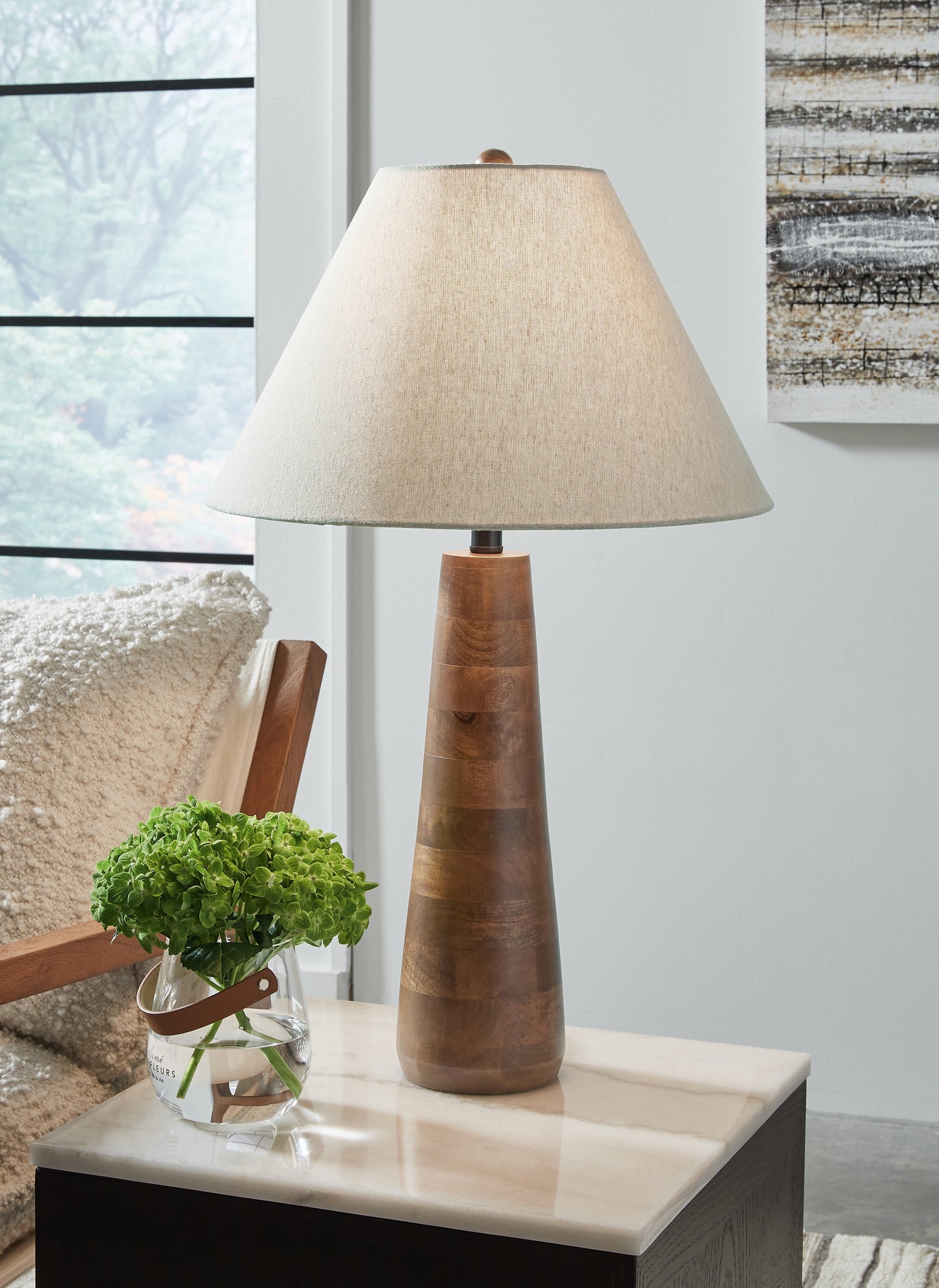 Cape Furniture Outlet - Ashley Furniture - Danset Lighting - Table Lamp (Set of 2) / Brown - L329104X2
